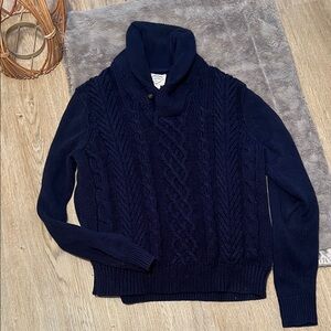 St. John's Bay Deep Blue Knit Cardigan